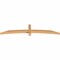 Ekena Millwork Bellingham Timber Gable Bracket, Western Red Cedar, 84"W x 17"H x 3 1/2"D x 3 1/2"F, 5/12 Pitch GBW084X17X0404BEL00SWR - alternate 3